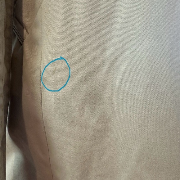 Coach Beige Double-Breasted Trench Coat - Picture 5 of 16